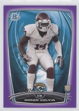 2014 Bowman Rookies Retail Purple Aaron Colvin #96 1t6