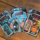 Kenner Star Wars Retro - Return of the Jedi - 2023 Figures Emperor, Luke & Han