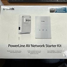 D-Link PowerLine HD Network Starter Kit DHP-307AV   Bin11