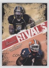 2009 Bowman Draft Picks Rivals Jeremy Maclin Vontae Davis #R1 0e3