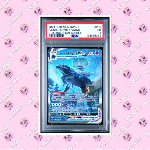 Shadow Rider Calyrex VMAX graded PSA 1 for sale on eBay
