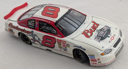 Dale Earnhardt Jr #8 Budweiser 24 KT Gold Stock Car 2000 - Action RCCA 1/24 - Neuf Sous Coffret