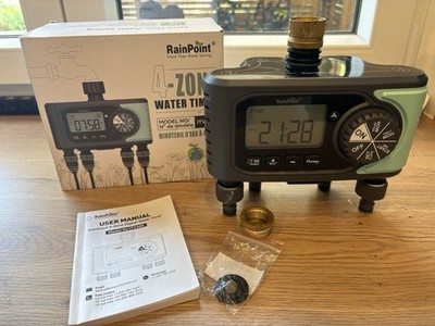 RainPoint 4-Zonen Bewässerungscomputer / Water Timer   Modell ITV405