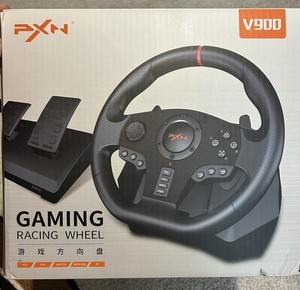 PXN V900 USB Racing Gaming Wheel with Pedal Set, Region Free