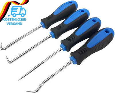 Pick- und Haken-Set 4-teilig Blau