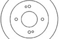 2X Mapco Bremsscheibe 45507 FüR W10 Primera Nissan Traveller