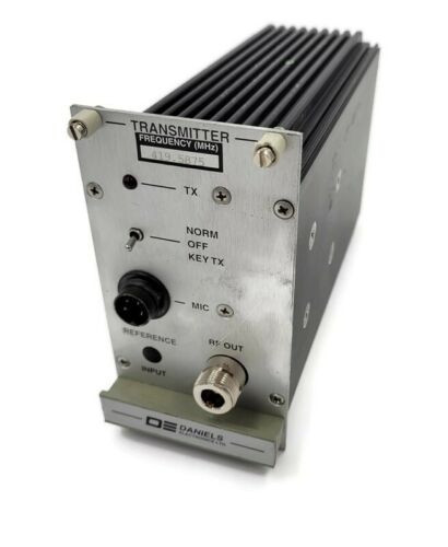 Daniels Electronics Ut-3/420 Cw02 Transmitter Crystal 406-430mhz Band 25kh