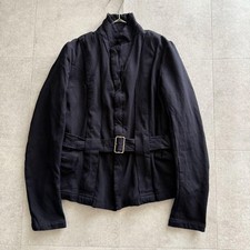 Comme des Garcons AD2003 Black Poly Shrunk Be...