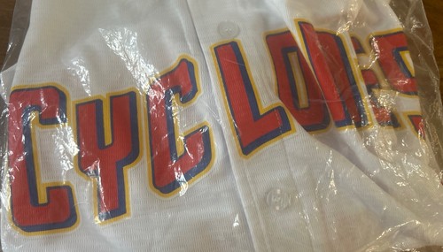 Retro Brooklyn Cyclones Hooded Baseball Jersey XL- Mets MiLB SGA Sealed- NEW - Picture 3 of 4