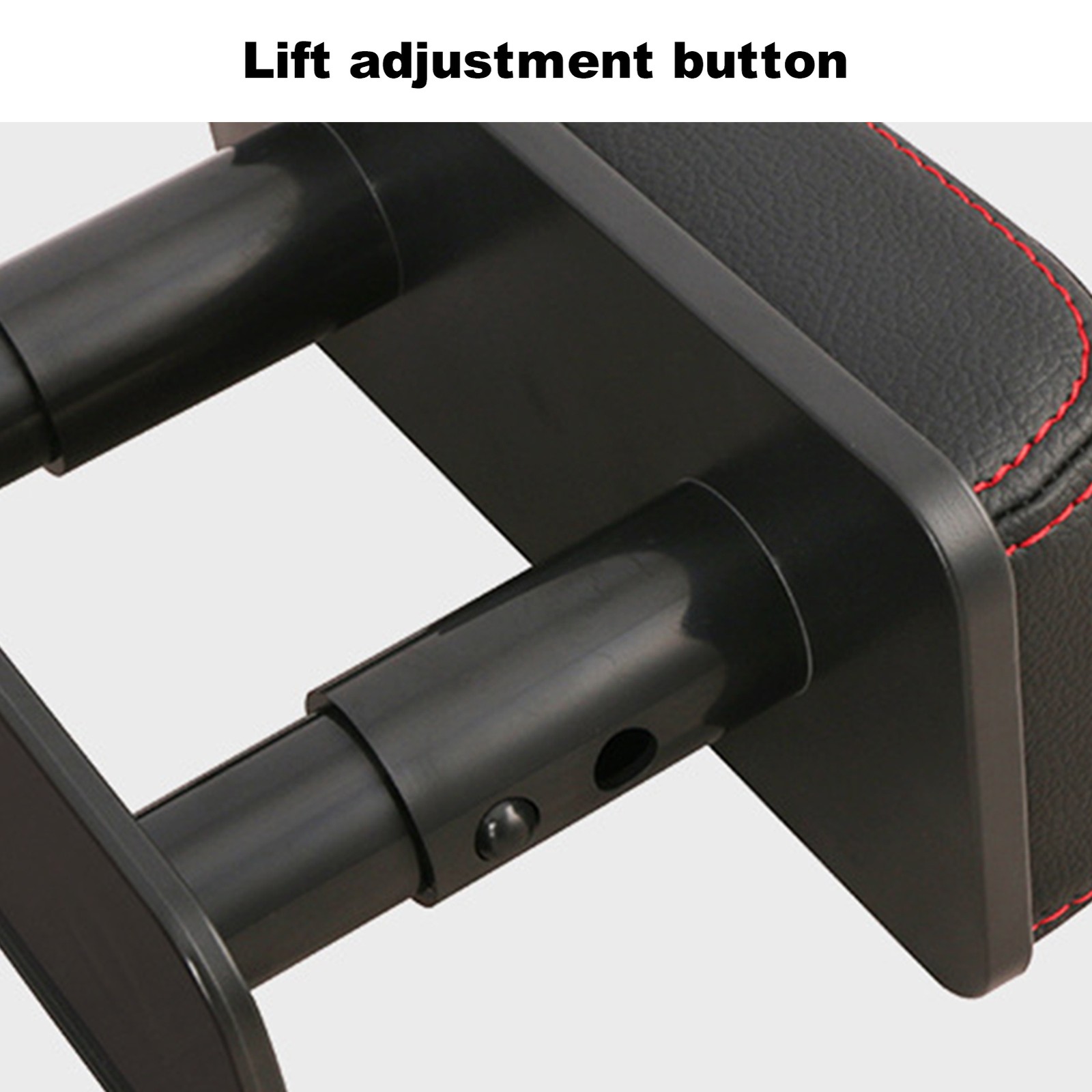 Car Armrest Left Elbow Support Leather Arm Rest Pads Adjustable Height Comfort