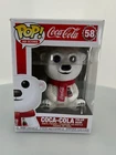 Funko POP! Ad Icons Coca-Cola Polar Bear #58 Vinyl Figure NOT MINT