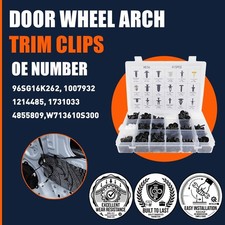 1039463 415Pcs Universal Car Plastic Rivets Trim Bumper Door Retainer Fasteners