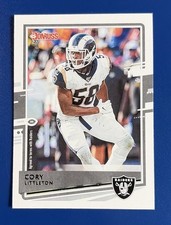 2020 Donruss Football Cory Littleton Las Vegas Raiders #147