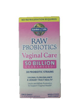 Garden Of Life Raw Probiotics Vaginal Care 50 Billion CFU 30 Caps EXP 05/2026 