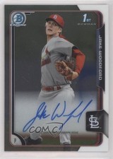 2015 Bowman Draft Chrome Draft Pick Auto Jake Woodford #BCA-JW Auto z4k