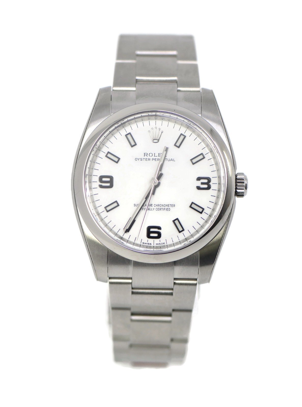 Rolex Oyster Perpetual 114200 Stainless Steel Men's Watch
