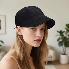 KXF Women 2 in 1 Foldable Sun Hat with Neck Flap Breathable Quick Dry