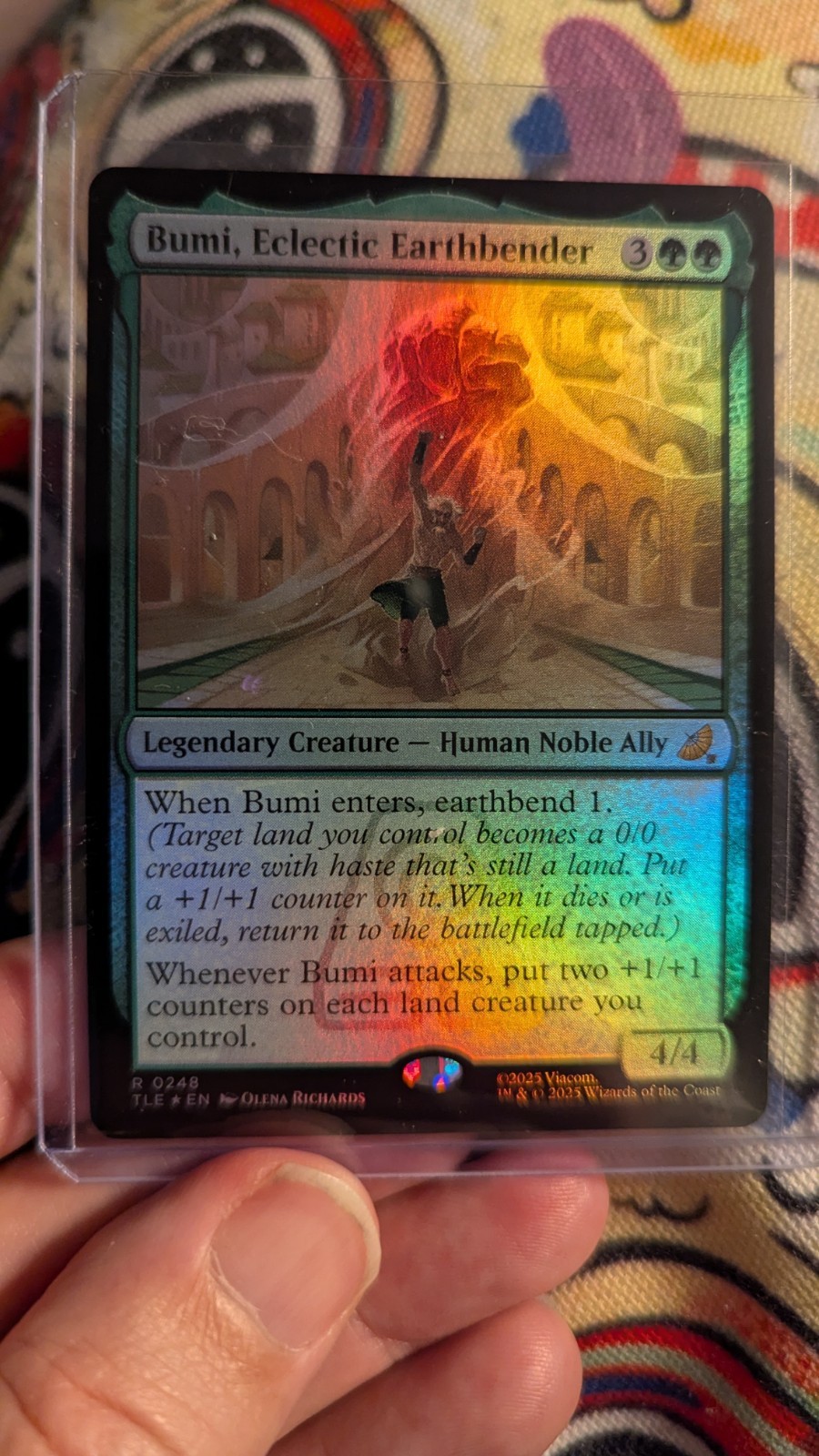 1x Bumi, Eclectic Earthbender Avatar TLE Foil 0248 NM - Magic MTG x1 | eBay