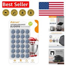 Versatile 24 Pcs DIY Appliance Sliders - Protect Countertops & Enhance Mobility