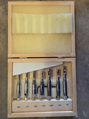MLCS 9367 HSS Flash Bit Set - 7 Piece High Speed Steel Drill Bits - Complete