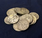Walking Liberty Half Dollar Roll 90% Silver