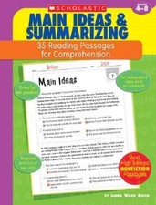 35 Reading Passages for Comprehension: Main Ideas  Summarizing - VERY GOOD