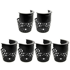 Billiard Table Pockets 2 Middle and 4 End Bags PVC for Professional Game Setups