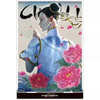 Street Fighter 6 ChunLi Acrylic Stand Display 105x15cm Capcom