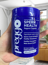 1 PCS PREGGO O-Positive Sperm Health Boost Capsules 60 Count, US Made