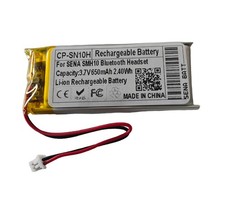 650mAh Replacement Battery For SENA SMH10 SMH-10 Motorcycle Bluetooth Headset