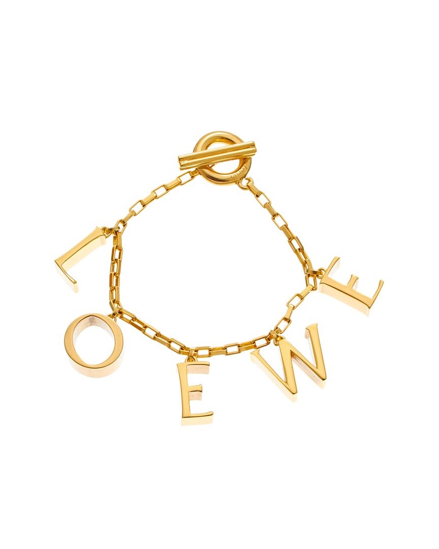 Серебряный браслет-оберег-тумблер Loewe Женский золотой L 116090₽