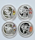 Series III 2008 4ozs 999 Silver CHINA BEIJING OLYMPICS 10 Yuan 4 COIN Proof Set