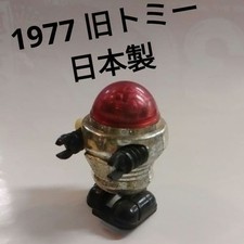 Vintage Japanese Tin Toy Robot Lobbys 1977 Tomy Wind Up Showa Era