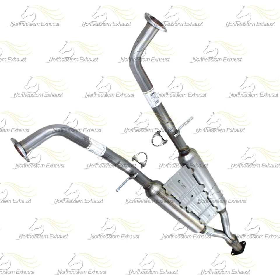 Stainless Steel Resonator Muffler Exhaust Kit fits: 2011-2013 Infiniti M37 3.7L - Image 4 of 4