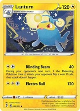 Lanturn - 053/203 - Uncommon (Near Mint) Evolving Skies - Lightning Pokémon