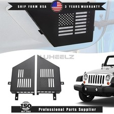 Metal Front Door Storage Side Insert Pockets Organizer Box fit Jeep Wrangler JK