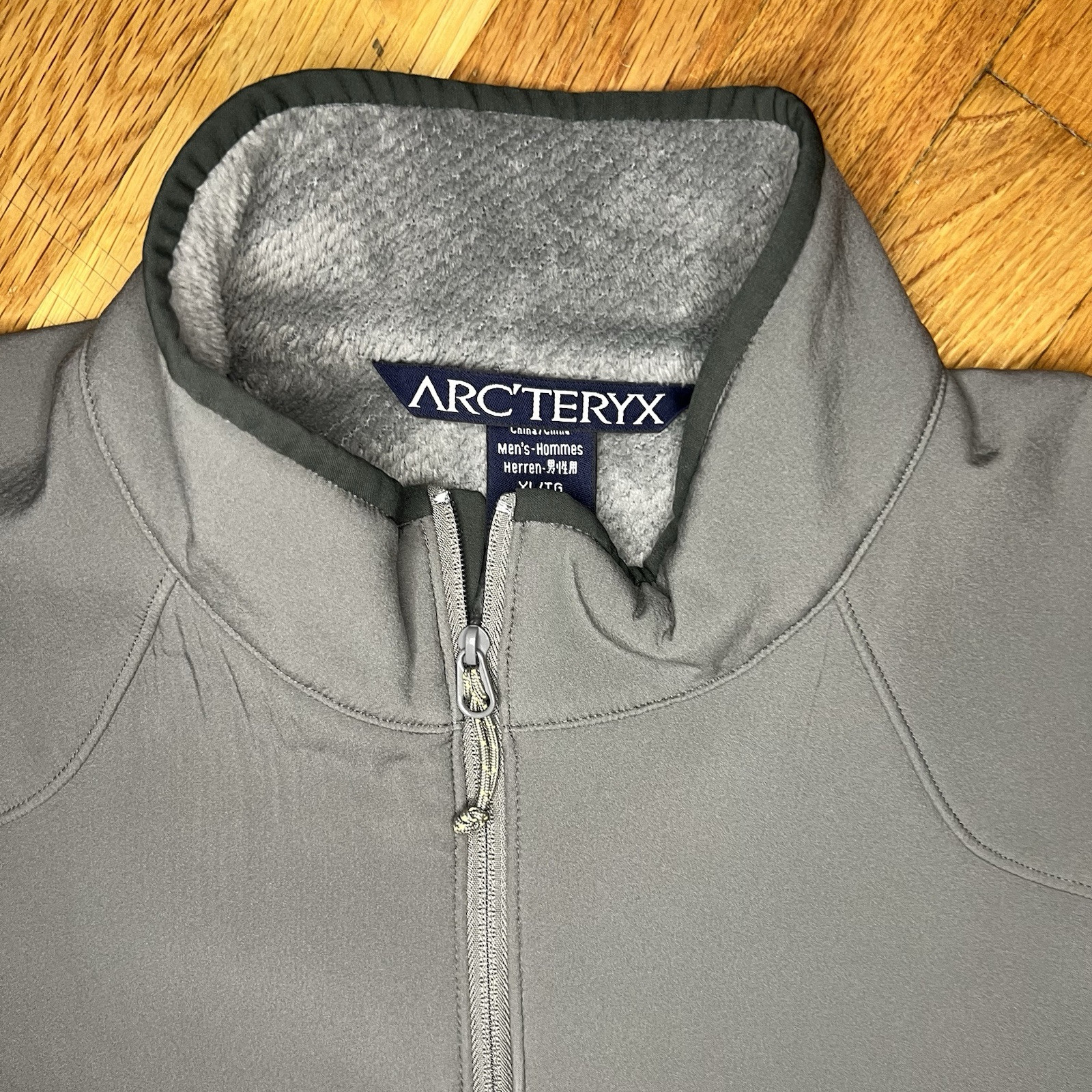 Giacca uomo Arc'teryx Griffon Polartec foderata in pile taglia XL modello 6384