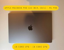 Apple MacBook Pro (16-inch, 2021) - M1 Pro - 32GB RAM - 512GB SSD - Space Grey