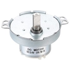 Slow Speed Motor JS-50T D-Shaft Gear Electric Motor 24V DC 5RPM Motor
