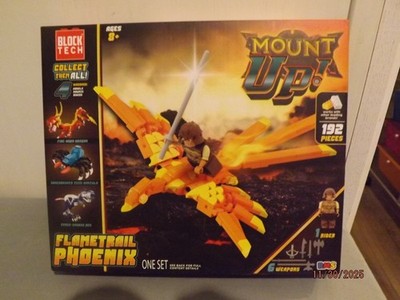 Block Tech Mount Up Flametrail Phoenix 192 Piece Block Set NEW