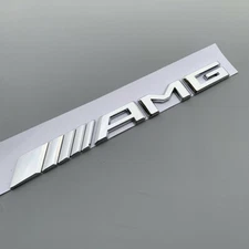 NEW Amg Emblem Chrome Rear Trunk Letter Logo Oem 3D Badge for Mercedes 2017+