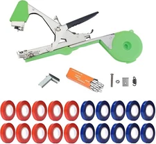 NEW Plant Tying Machine Gardening Plant Vine Tape Tool w 20 Rolls 10,000 staples
