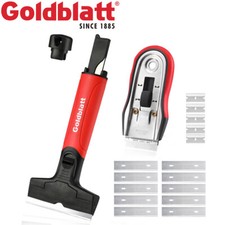 Goldblatt Razor Blade Scraper 2-piece Razor Scraper Tool with 15-piece Blade NEW