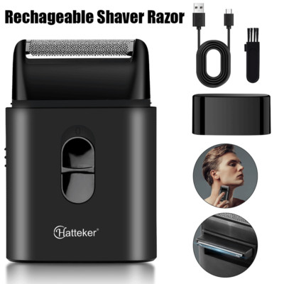 Men Electric Shaver Rechargeable Pop-up Trimmer Razor Beard Shaving Machine Mini