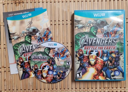 Avengers: Battle for Earth Nintendo Wii U Marvel Wolverine Spider-Man Hulk