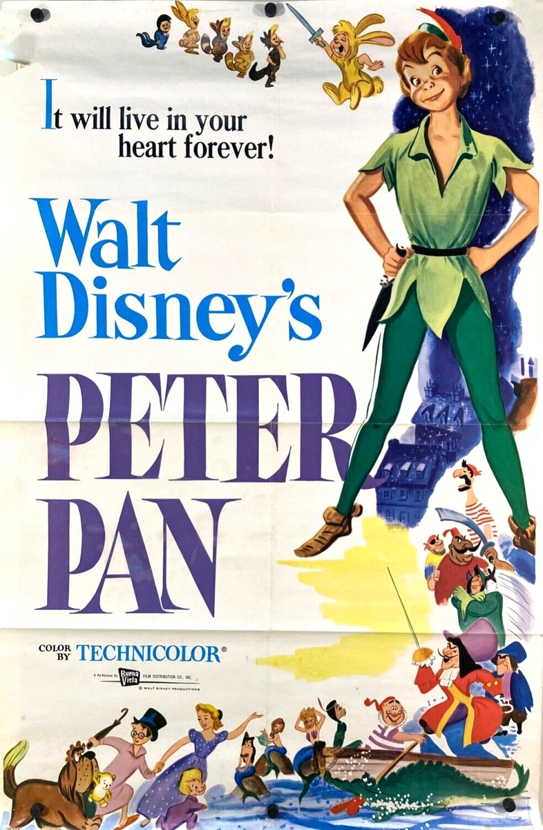 Peter Pan Poster 1953