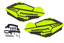 Powermadd Sentinel Guards Handguards Charcoal Hi Viz HAYES Snowmobiles Snow