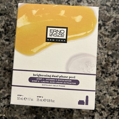 ERNO LASZLO Brightening Dual Phase Peel Vitamin C Exfoliator and Lactic Acid Set