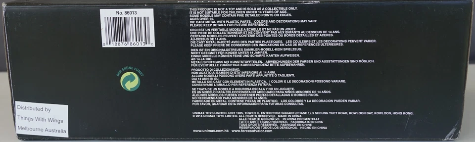 Forces of Valor 86013 1/700 U.S.S. Arizona BB-39 Pearl Harbor 1941 - Image 4 of 4