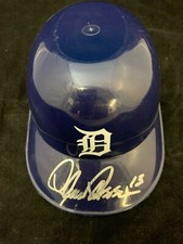 Lance Parrish Detroit Tigers Signed Helmet 7.5
